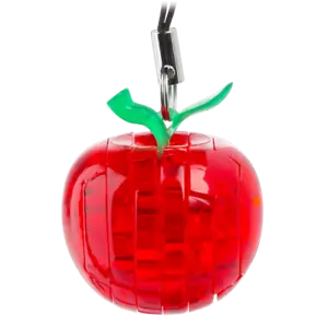 Verwirrt DAS MINI ORIGINAL 3D KRISTALL ROTES APFELPUZZLE - Bild 1 von 4