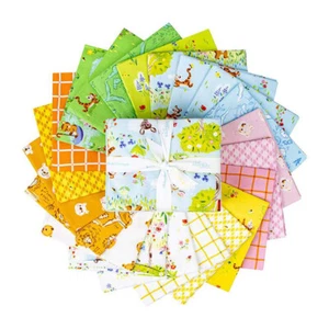 Riley Blake 100 Aker Woods Fat Quarter Bundle ~ Winnie the Pooh Fabric Howarth - Picture 1 of 23