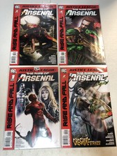 Justice League The Rise Of Arsenal (2010) #1 2 3 4 1-4  (VF/NM) Complete Set