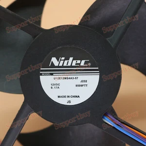 NIDEC U12E12MS4A3-57 New Waterproof Mute Cooling Fan J232 12V 0.17A FREE SHIP - Picture 1 of 4