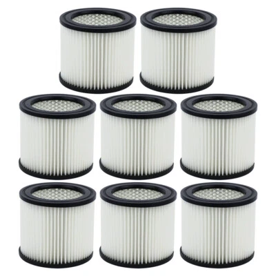 8 Pack Small Cartridge Filter 90398 90399 Type AA for Shop Vac Wet/Dry Vacs - Image 1 of 3
