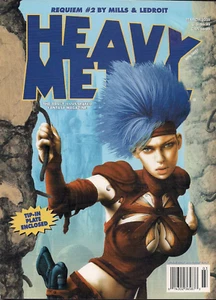 HEAVY METAL DAS ILLUSTRIERTE FANTASY MAGAZIN~MAR~2004~SCHWER~ZU FINDEN!~HOT METAL!~~ - Bild 1 von 12