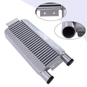 Intercooler universal de aluminio universal de un lado mismo entrada/salida 24"x11"x3" - Imagen 1 de 12