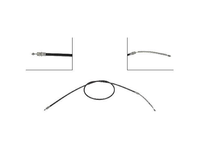For 1967-1968 Ford Galaxie 500 Parking Brake Cable Rear Right Dorman 18268ZT — 第 1/2 张图片