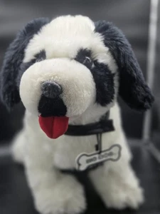 Big Dogs Black White Saint Bernard Puppy Dog 20" Plush  - Picture 1 of 5
