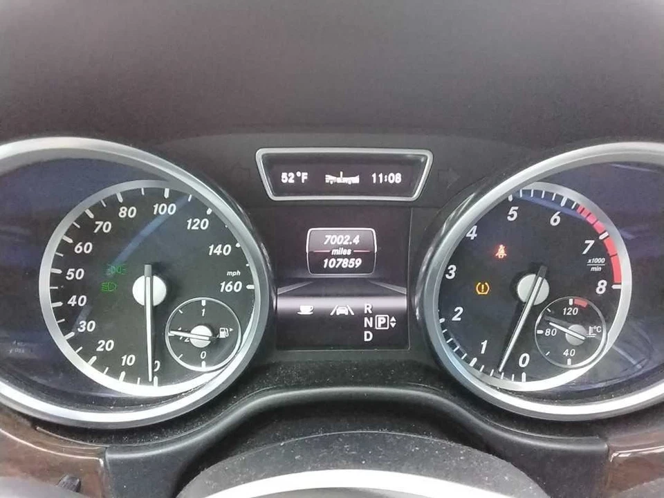 Speedometer 166 Type GL450 MPH Fits 13 MERCEDES GL-CLASS 3062901 Foto 1 de 4