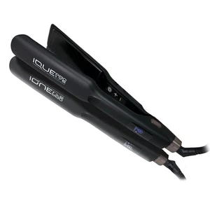 Flat Iron Hair Straightener and Curler 2 in 1, Nano Titanium with Ionic Funct... - Picture 1 of 9
