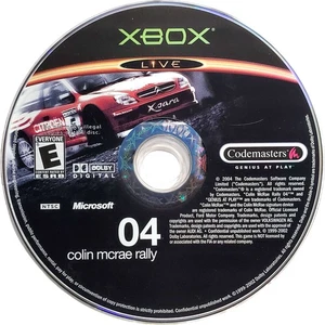 Auténtico probado por Microsoft Xbox sin arañazos - Colin McRae Rally 04 - Imagen 1 de 5
