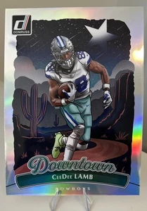 2025 Panini Donruss Ceedee Lamb Jumbo Downtown #9 Dallas Cowboys - Picture 1 of 2