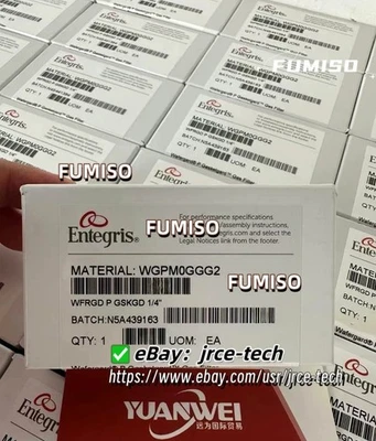 1PCS ENTEGRIS WGPM0GGG2 WFRGD P GSKGD 1/4" NEW IN BOX- - Image 1 of 2