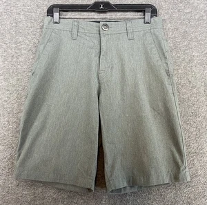Volcom True To This Shorts Mens Size 29 Gray Chino Flat Front Pockets Logo - Picture 1 of 12