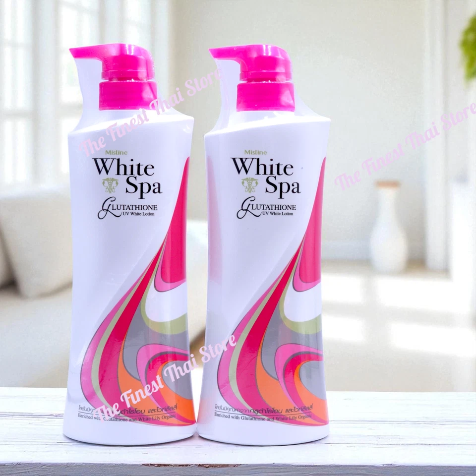 Mistine White Spa Loción Corporal Hidratante Blanqueadora UV Paquete de 3 400 ml Foto 1 de 2