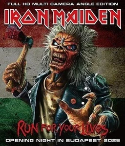 IRON MAIDEN / NOCHE DE APERTURA EN BUDAPEST 2025 FULL HD MULTI CÁMARA ÁNGULO (1 BDR) - Imagen 1 de 1