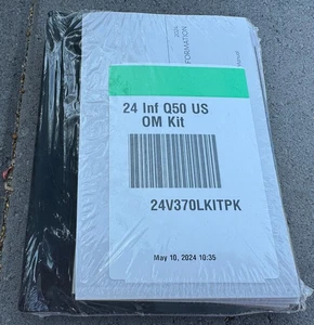2024 24 OEM Infiniti Q50 COMPLETE OEM Owner + Navigation Manual Set + Case - Picture 1 of 2