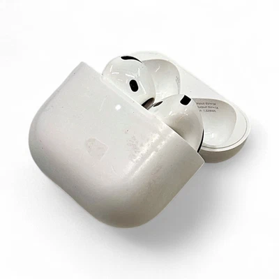 Genuine Apple AirPods 4 with Active Noise Cancellation - White MXP93LL/A 2024 - Image 1 of 4