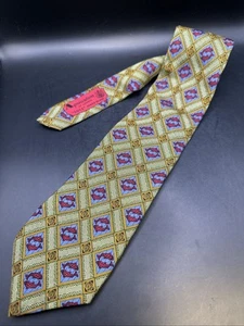 Aquascutum Of London Silk Tie Fish Pisces Aqua Series No. 004 EUC - Picture 1 of 3
