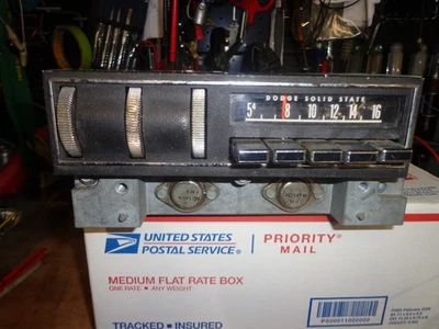 1969 Dodge Polara / Monaco AM Radio Model 327 - Image 1 of 4