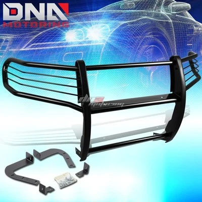 PARA 11-16 GRAND CHEROKEE WK2 SUV RECUBIERTO NEGRO ACERO DULCE PARRILLA DELANTERA MARCO PROTECTOR Foto 1 de 4