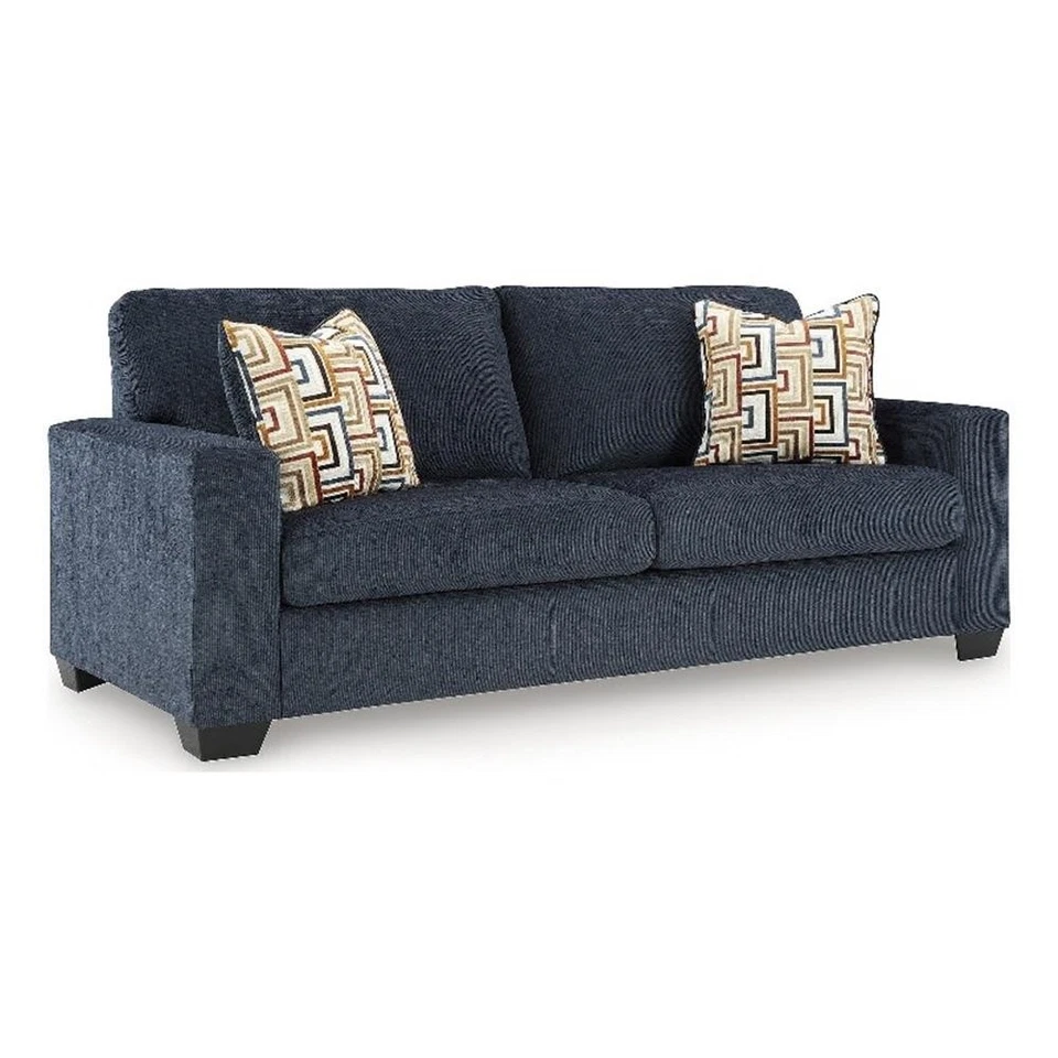 Signature Design by Ashley Furniture Aviemore Blue Sofa - Image 1 of 1