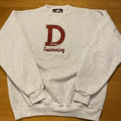 Sudadera de natación vintage Dowling Granates talla XL hecha en EE. UU. 1997 State Team Foto 1 de 4