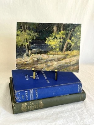 Landscape Oil Painting With Charming Stream Signed Jack Wahl - Image 1 of 4