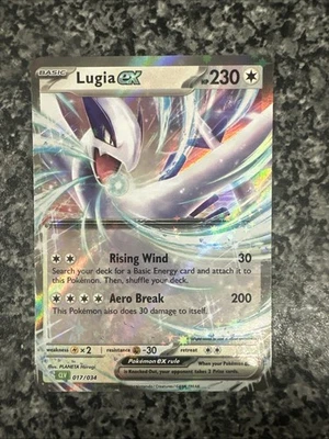 Lugia ex 017/034 Trading Card Game Classic Holo - Image 1 of 4