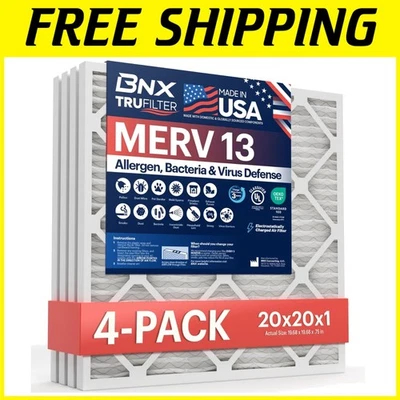 Electrostatic Pleated HVAC Air Conditioner Filters - Image 1 of 4