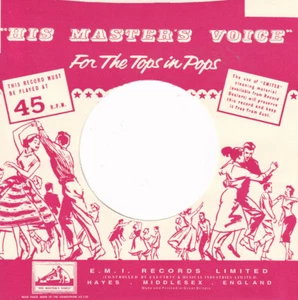 HMV BigBoppa Reproduction Company Record Sleeves (5 Pack)