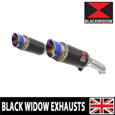 VTR1000F SC36 Firestorm / Superhawk FV-F6 97-06 Twin Exhaust Silencer Kit CL20R - Image 1 of 4