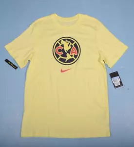 NEW Mens Nike Club America Evergreen Crest Medium Soccer Tee AQ7500-706 Size M - Picture 1 of 3