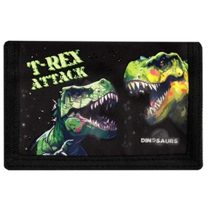 Dinosaurier T Rex Attack Geldbörse Geldbeutel Kinder Portemonnaie Dino - Bild 1 von 4