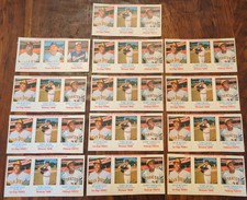 1975 Hostess 13 Panels Total, 3 Card Panel Willie McCovey