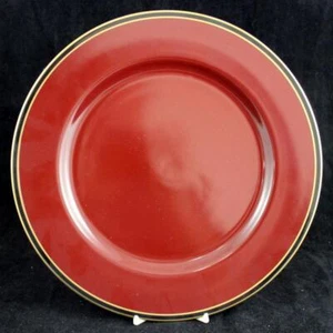 Fitz and Floyd Hattori Cinnabar Dinner Plate - Picture 1 of 4