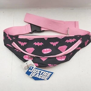 Funko DC Comics Justice League Breast Cancer Awareness Fanny Pack Black and Pink - Picture 1 of 6