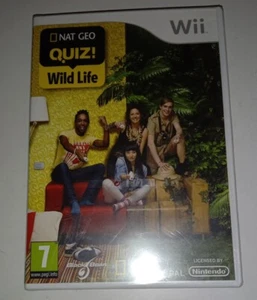 NEW SEALED Wii - Nat Geo Quiz - Quiz! - Wild life (Manual Included ) FREE POST - Picture 1 of 4