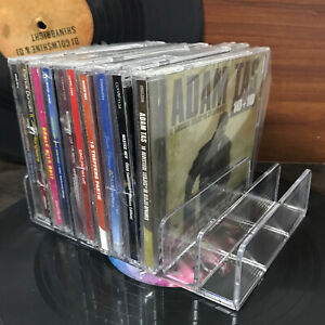 Premium Clear Acrylic Jewel Video Game Cases CD DVD Holder Storage Display Rack