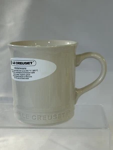Le Creuset ‘Cream’ Stoneware 400ml Coffee/Tea Mug/Cup ~ Brand New - Picture 1 of 6