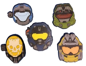 Halo Reach Noble Team Pin Set Kat Jorge Jun Charter Emile 2010 Bungie Rare - Bild 1 von 7