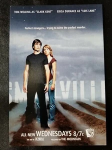 SMALLVILLE Post Card Promo Print Mini Poster Superman Tom Welling Super Rare GG - Picture 1 of 2