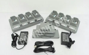 Cargador cuádruple Zebra UCL172-4 con paquete de baterías QL420  - Imagen 1 de 1