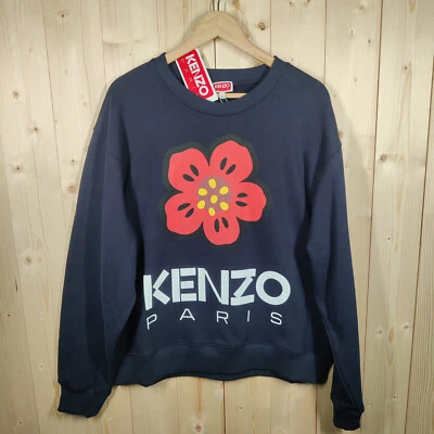 Sudadera Kenzo Paris X Boke Flor Jersey Unisex Talla XL Foto 1 de 4