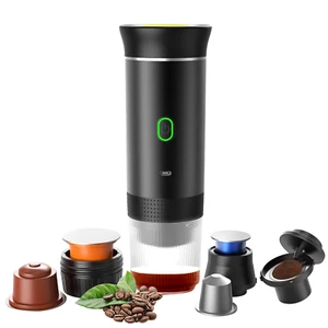 AEX Tragbare Elektrische Espressomaschine Selbstheizende Reise Kaffeemaschine Maschine - Bild 1 von 11