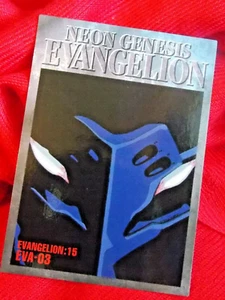 Tarjeta coleccionable EVANGELION 1997 PARTE 2 EVA-03 EV15 BANDAI ENVÍO AL REINO UNIDO 🚚 ANIME - Imagen 1 de 3
