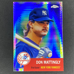 2022 Topps Chrome Platinum Anniversary #6 Don Mattingly Prism Refractor Parallel
