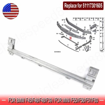 For BMW X1 F48 X2 F39 Mini F54 F55 F60 Lower Radiator Support Frame 51117301605 Foto 1 de 4