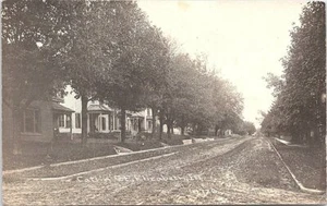 RPPC Elizabeth IL Street Scene early 1900s - Picture 1 of 2