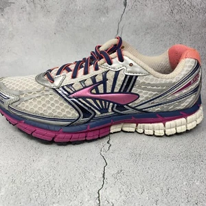 Brooks Adrenaline GTS 14 Zapatos para Correr Tenis Mujer Talla 10 M (B) Rosa Gris - Imagen 1 de 11