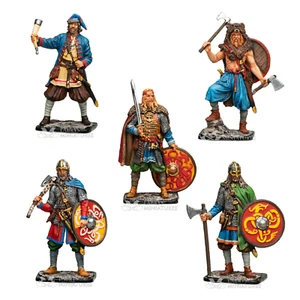 Rurik, Sineus und Truvor Rus Set 5 Figuren bemalt Spielzeug Vorverkauf | Souvenir - Bild 1 von 2