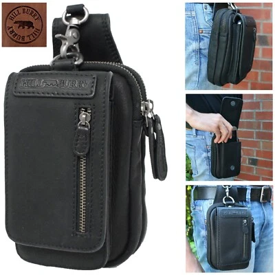 Hill Burry Bauchtasche Hüfttasche Gürteltasche Leder Männer Frauen Top Qualität