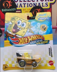 Hot Wheels 2025 Racer Verse Bob Esponja Pantalones Cuadrados Persecución - Imagen 1 de 1
